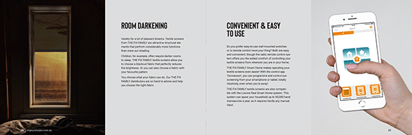 Original Behance presentation frame 05 from FIX FAMILY — Brochure.