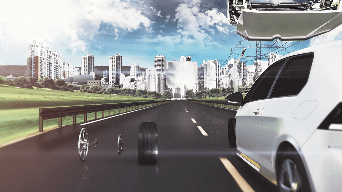 Original Behance presentation frame 06 from Permant — 3D Billboard.