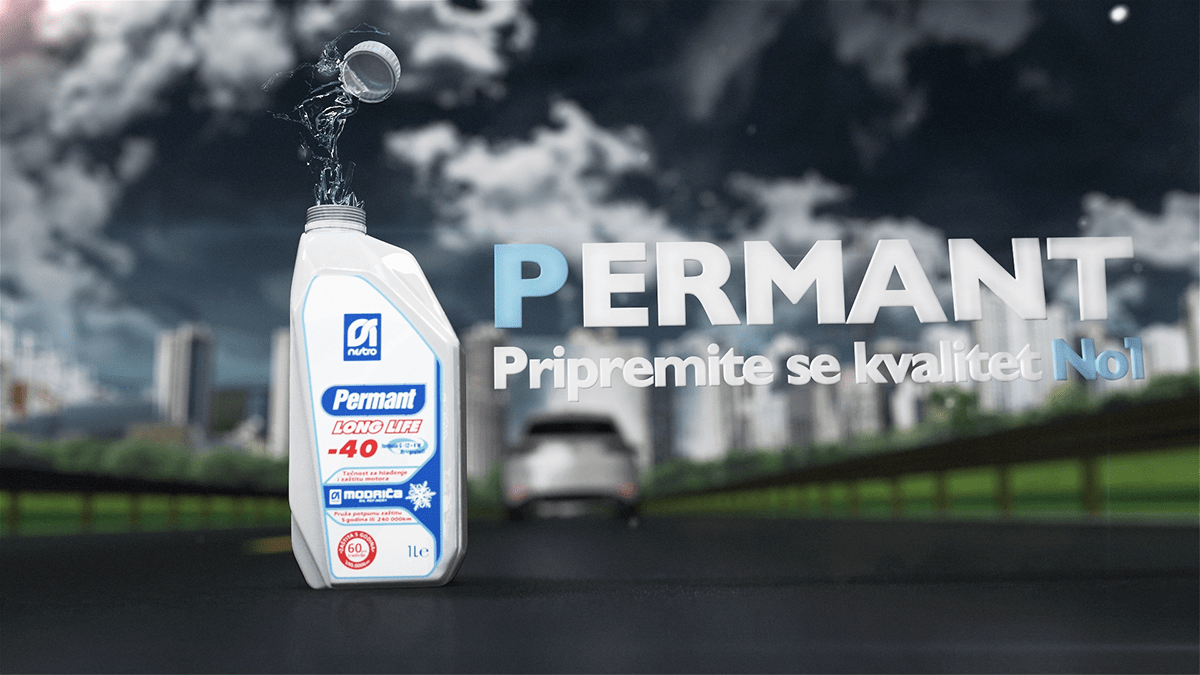 Original Behance presentation frame 08 from Permant — 3D Billboard.