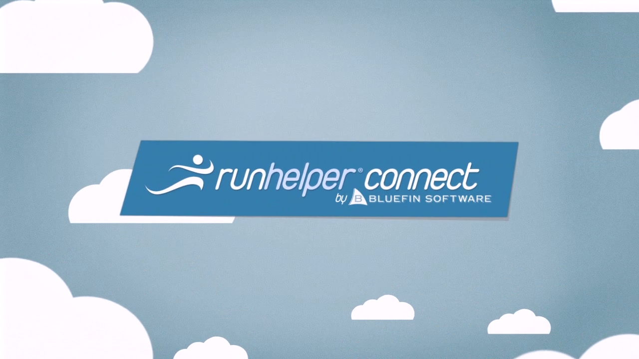 Original Behance presentation frame from RunHelper — Explainer.