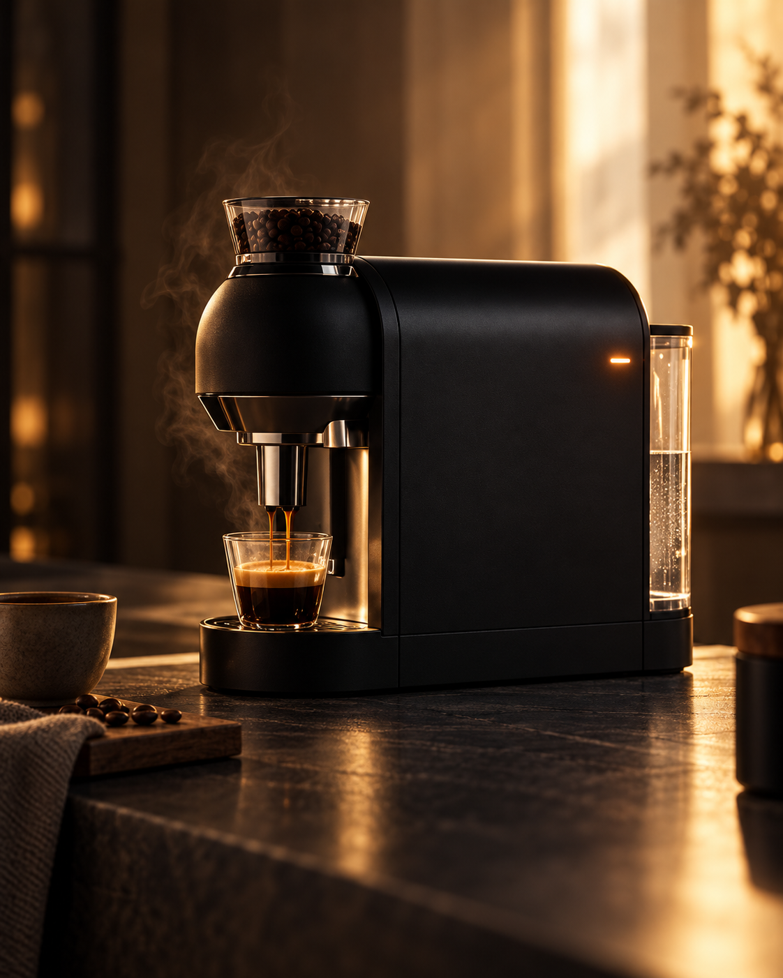 Private generated editorial poster for VERRA coffee machine film; original archive reference preserved.